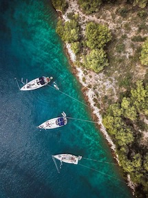 Boats in Croatia